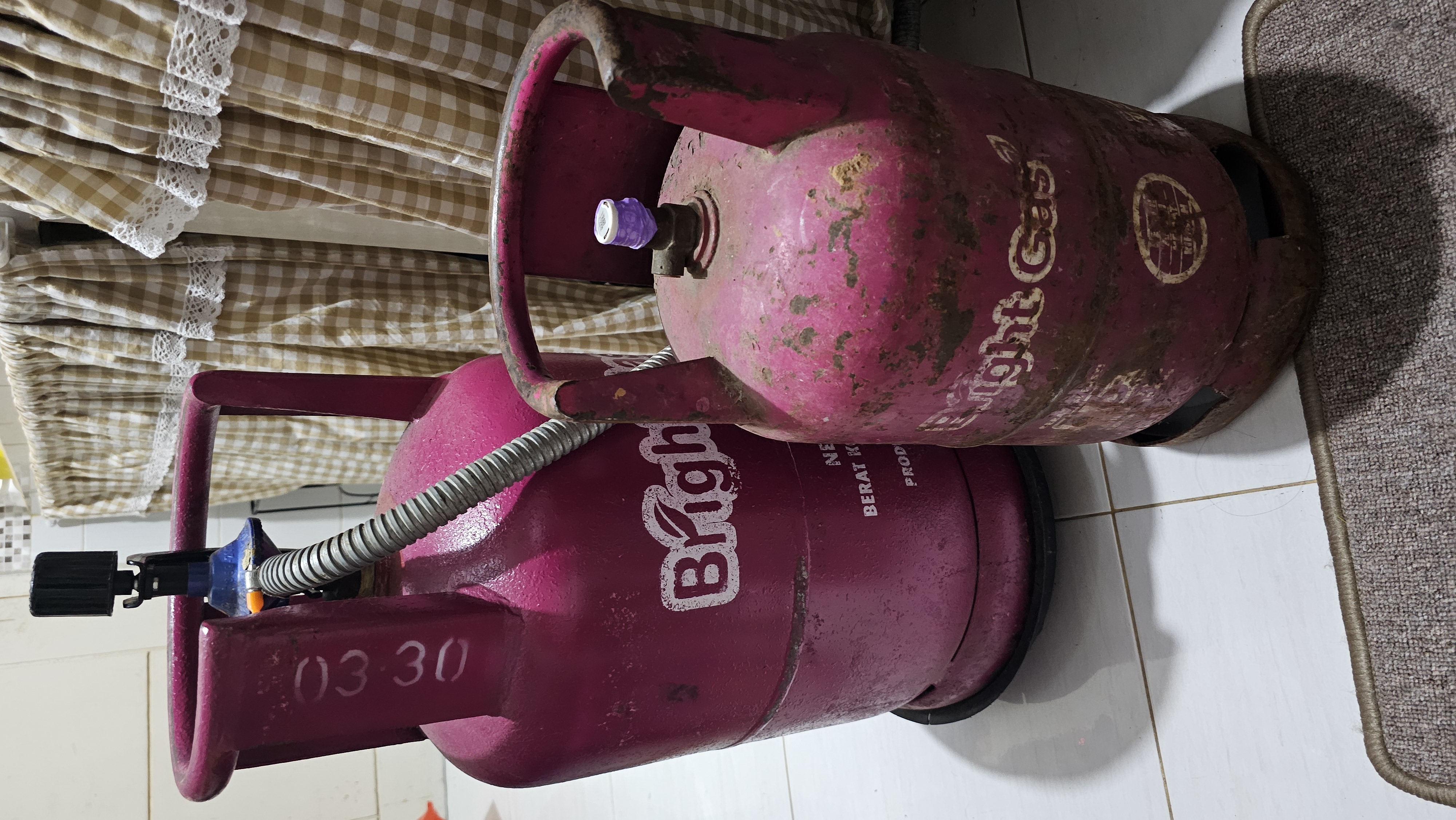 Tabung LPG 12kg + 5.5kg